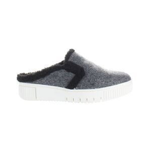 Naturalizer Womens Truly-Cozy Gray Mules Size 8.5 Medium (B, M)